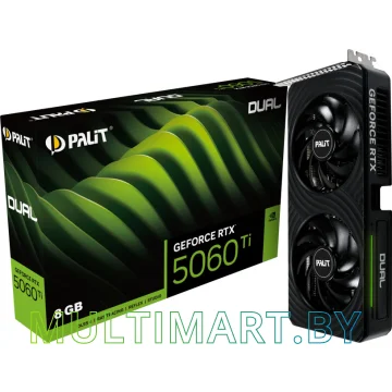 Видеокарта Palit GeForce RTX 5060 Ti Dual 8GB GDDR7 (NE7506T019P1-GB2062D) картинка 11